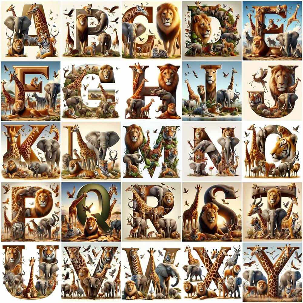 Photography Font - EverShine Full Drill Diamond Painting 26