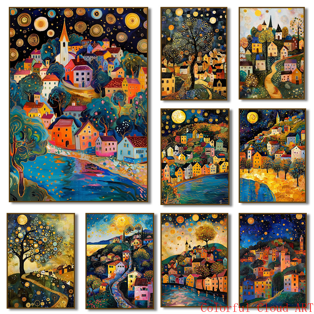 Photography Art - Gustav Klimt Exhibition Poster Canvas Painting