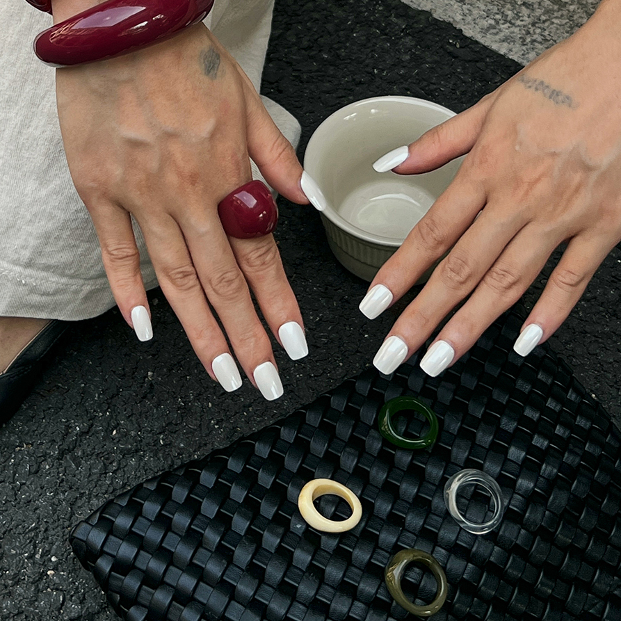 Photography Trend - Irregular Resin Ring for Women New