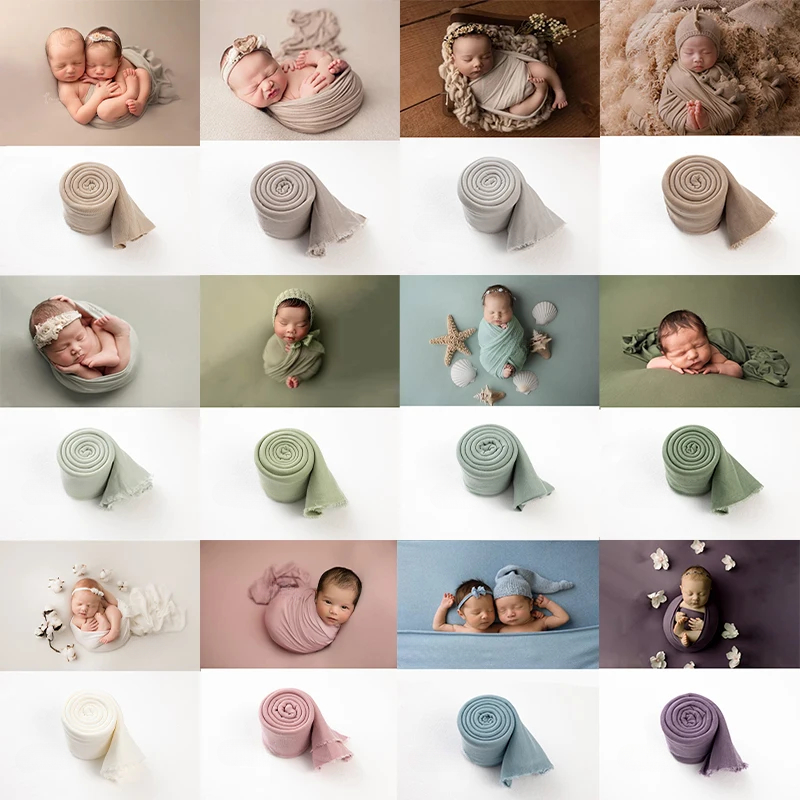 Photography Video - 40/150cm Newborn Photography Props Backdrop Stretch