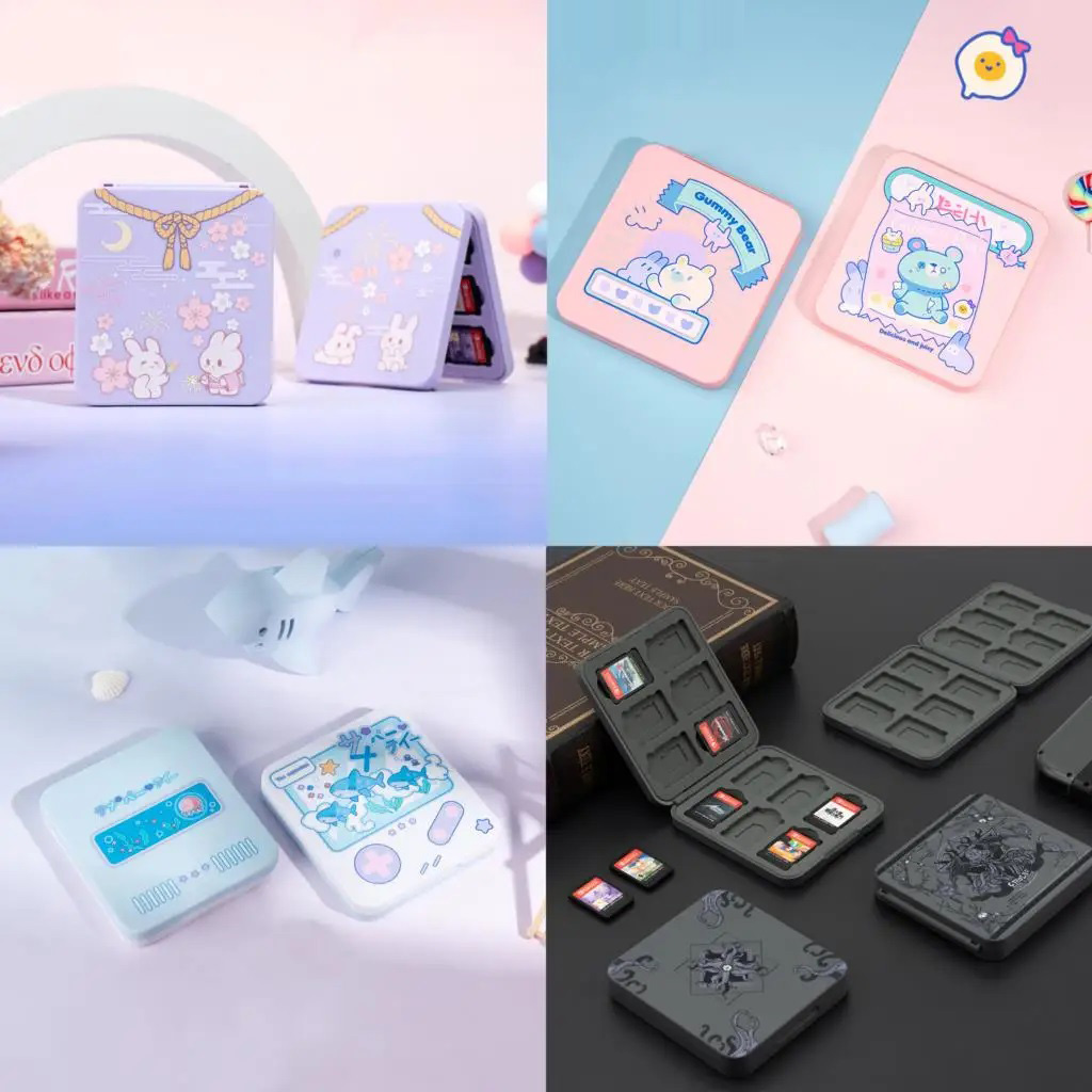 Memory Card Case - Hard Shell Game Cards Storage Box