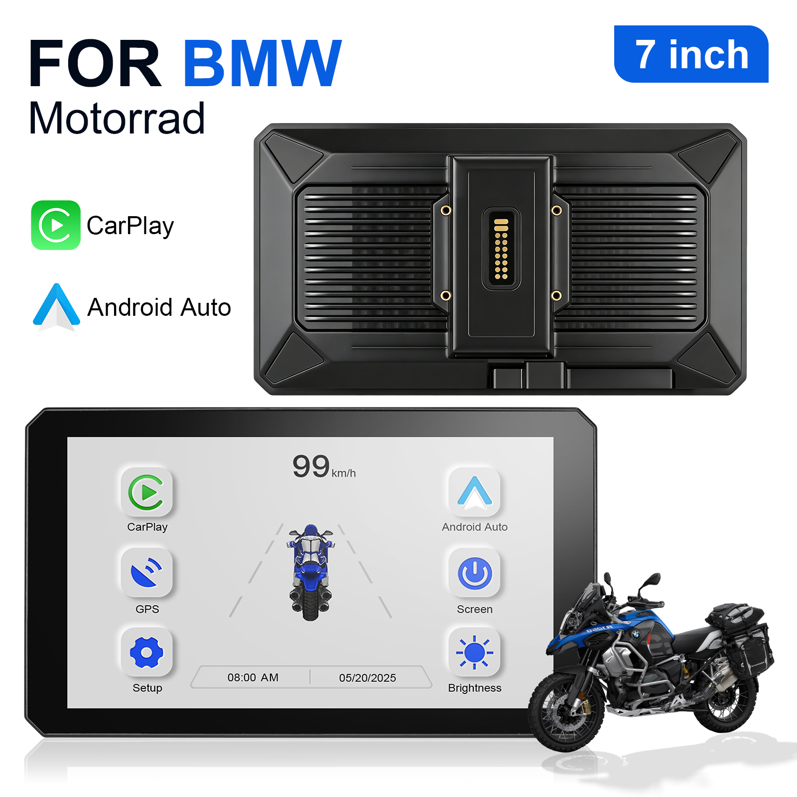 Photography Digital - Carplay for BMW XR M1000 R1200GS