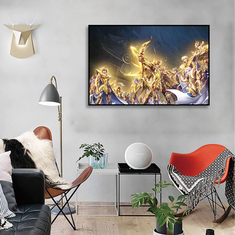 Photography Art - Saint Seiya Anime Poster Athena Decorative
