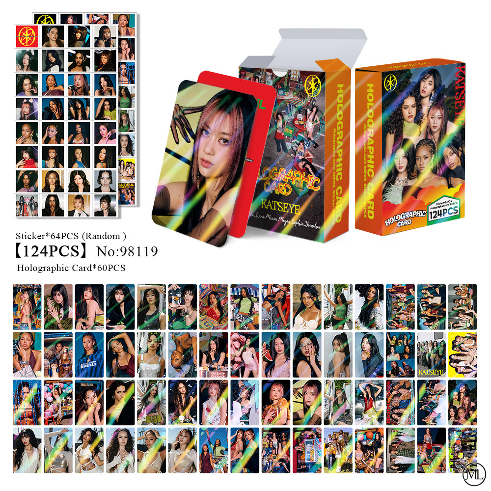 Photography Portfolio - 92Pcs/Set Kpop Idol KATSEYE New Album