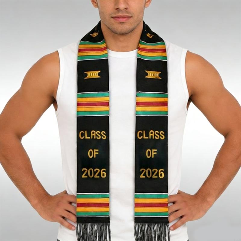 Photography Awards - Double Layer Tassels Graduation Shawl For
