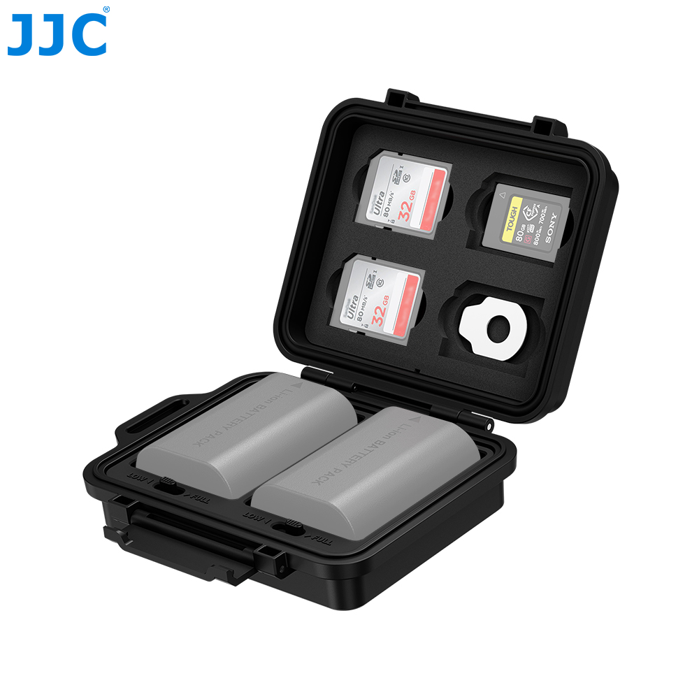 Memory Card Case - JJC Camera Battery Memory Card Storage