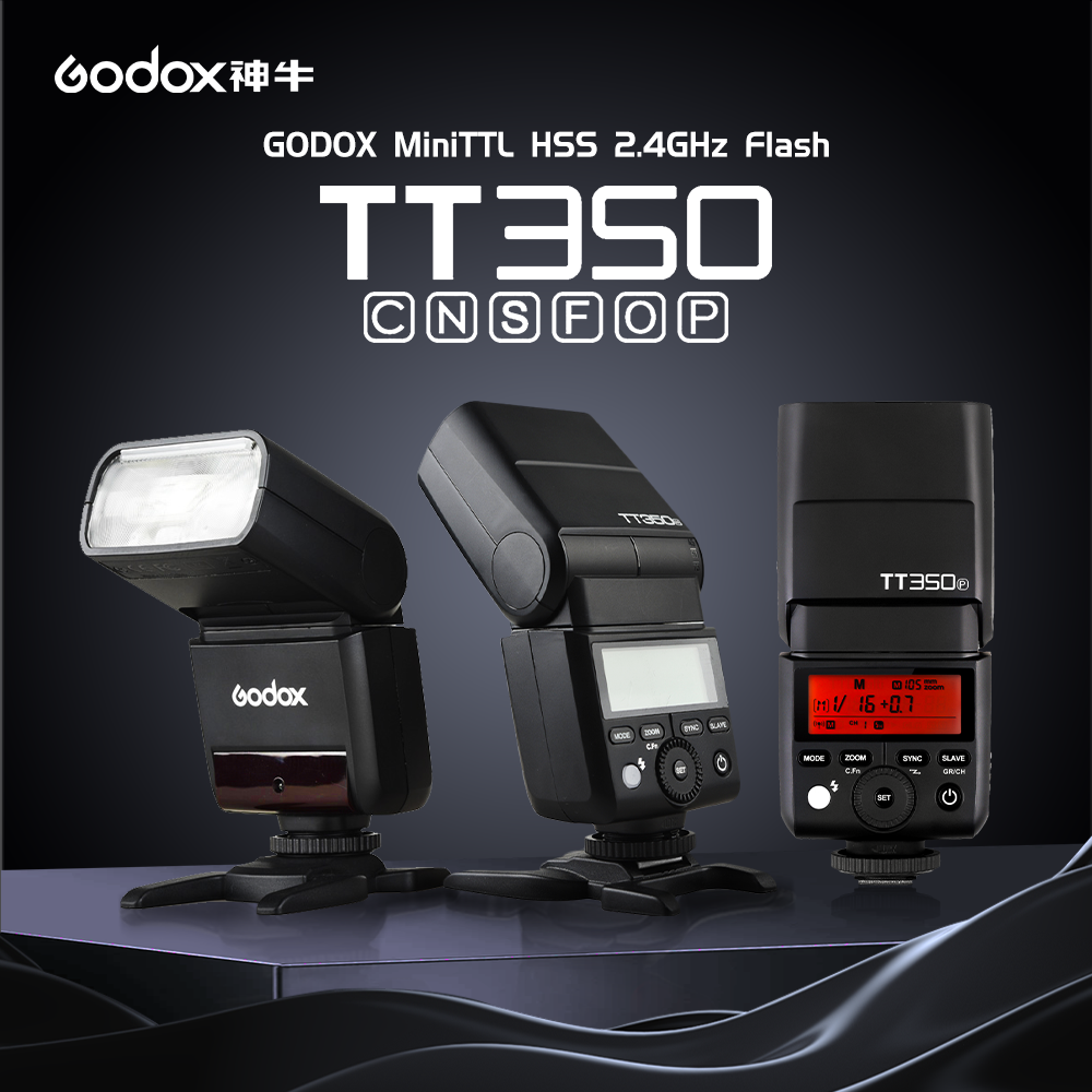 Speedlite Flash External - GODOX TT350C TTL Flash for Canon,