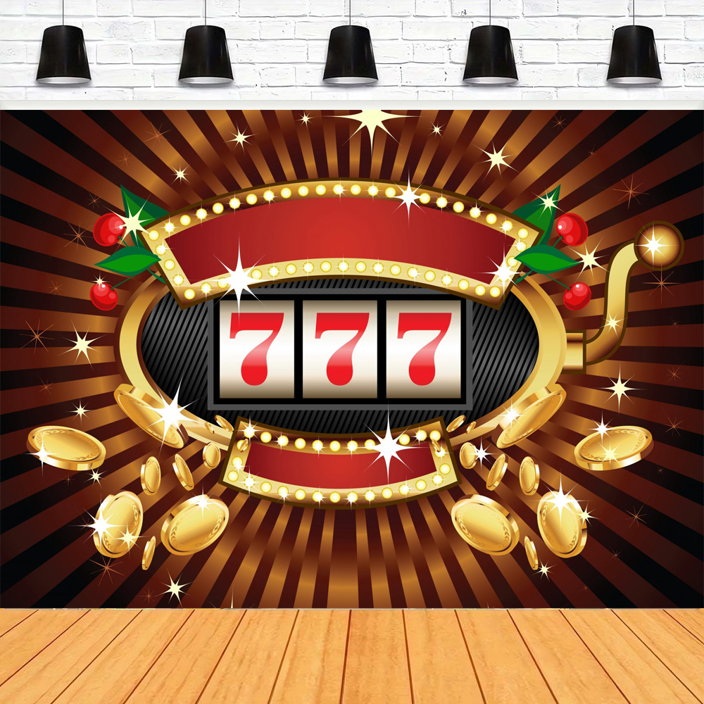 Photography Winner - Las Vegas Theme Photography Backdrop Poker