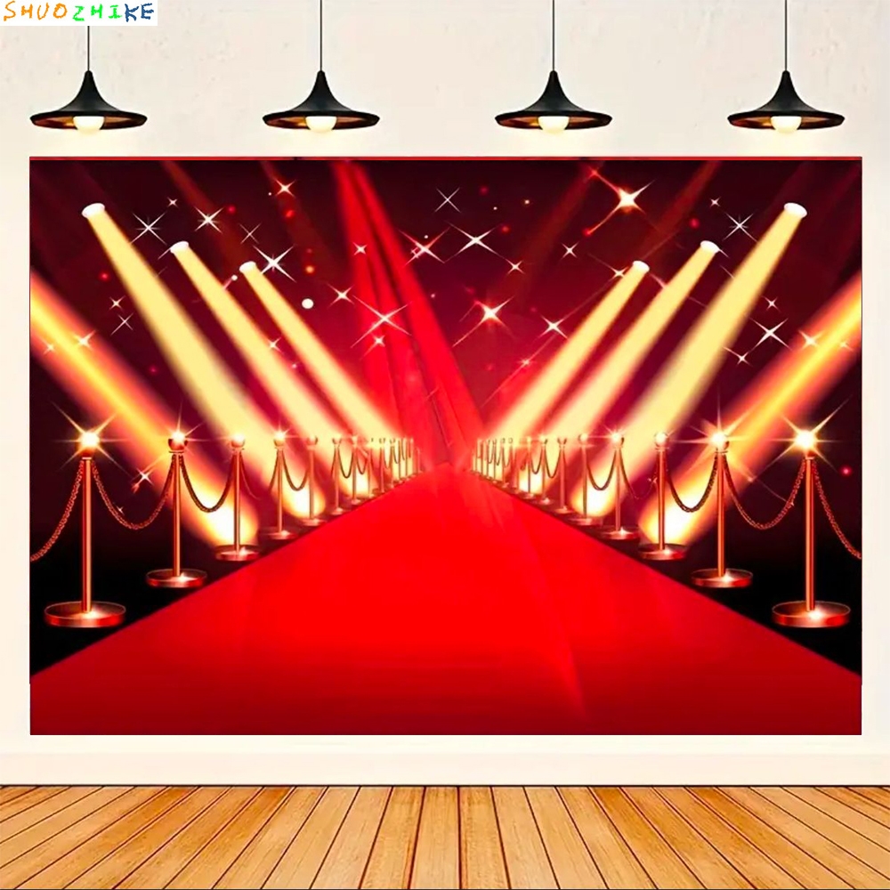 Photography Awards - Luxury Red Carpet Award Stage Background