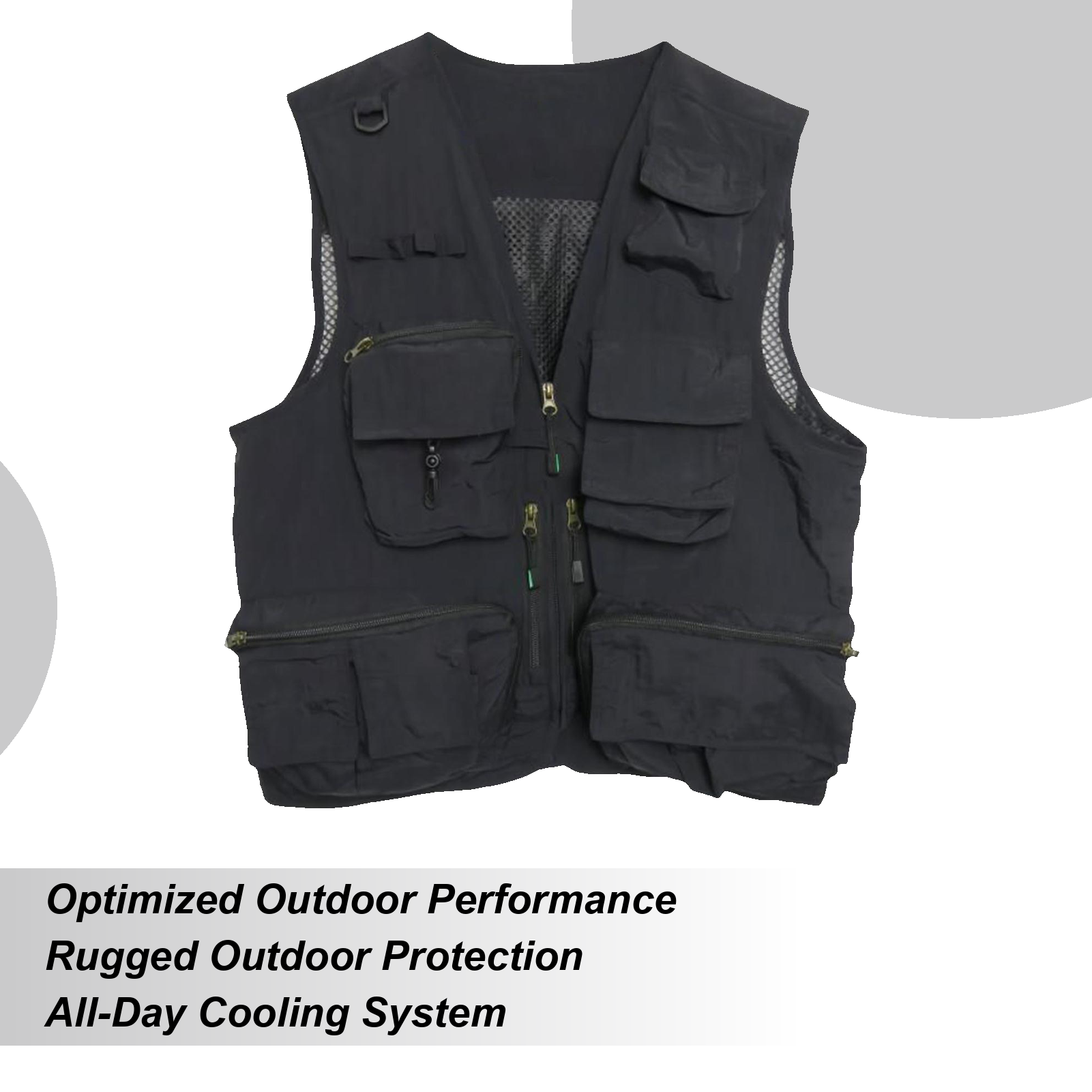 Photography Jacket - Fishing Vest Photography Vest with Multi