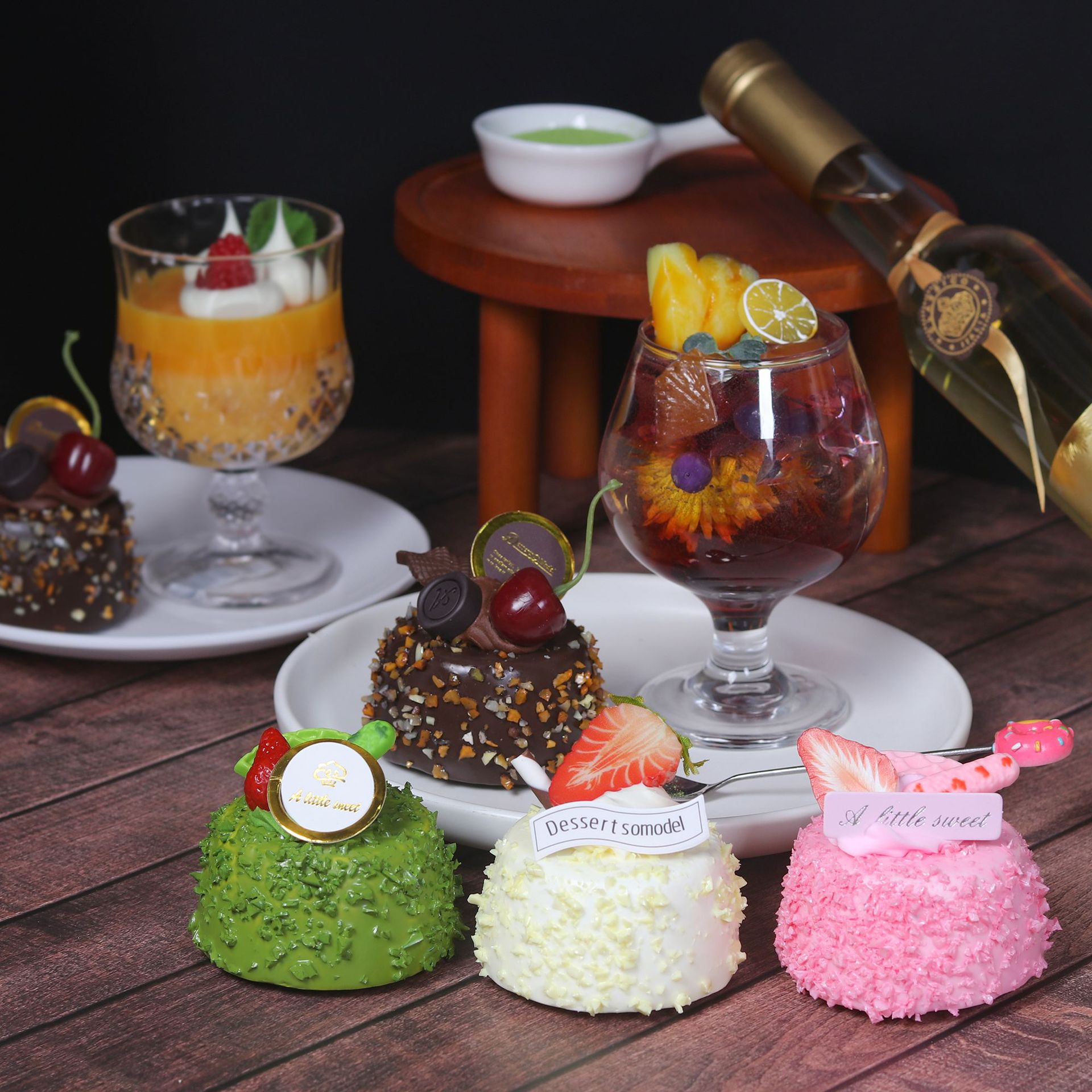 Photography Of Food - 1PC Artificial Mousse Cake Dessert Fake