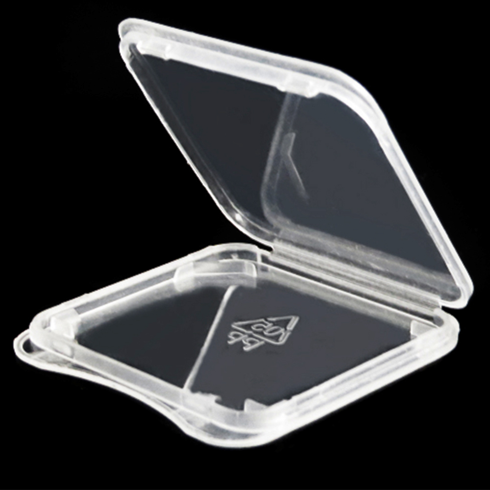 Memory Card Case - 1000pcs/lot Plastic Clear Standard SD SDHC