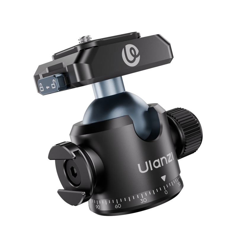 Fluid Head Tripod - Ulanzi T100 Ball Head for Tripod