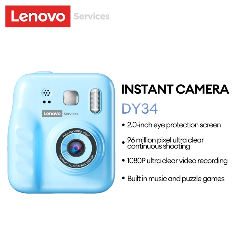 Photography Digital - Lenovo Color Printing Camera Kids Instant