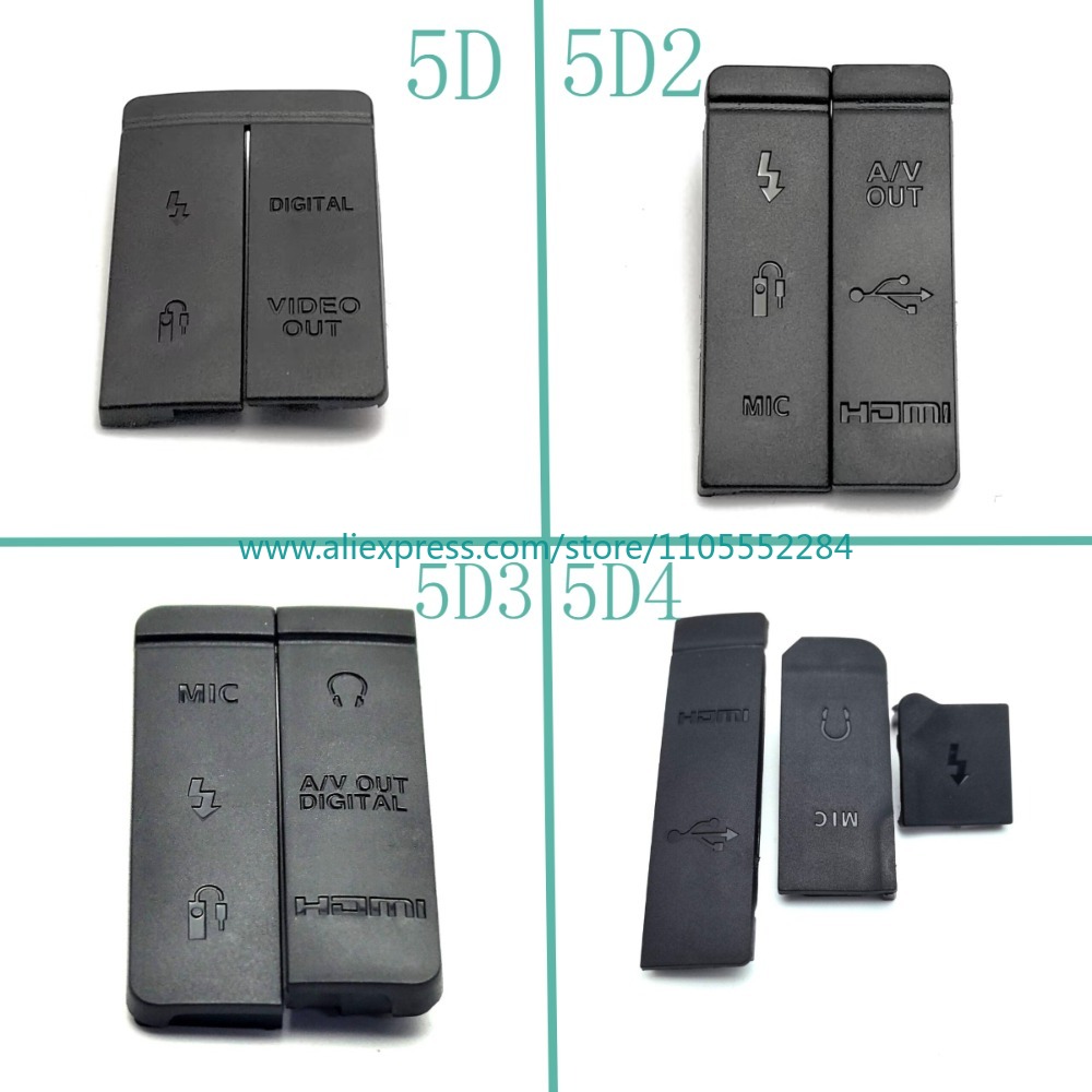 Photography Icon - New HDMI-compatible MIC USB Rubber Cover
