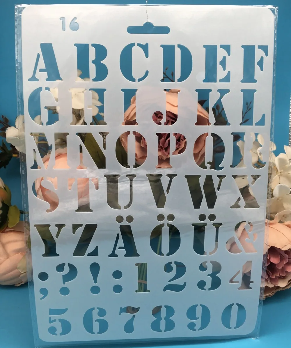 Photography Font - 27cm New Alphabet Letters 4 DIY