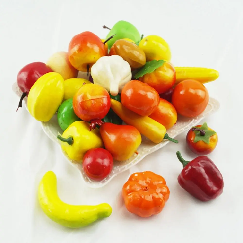 Photography Of Food - 10pcs Artificial Fake Fruit Mini Fruits