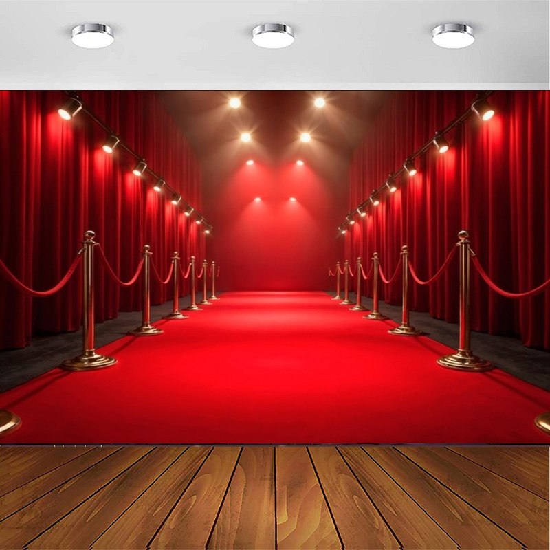 Photography Awards - Red Curtain Photography Backdrop Red Carpet