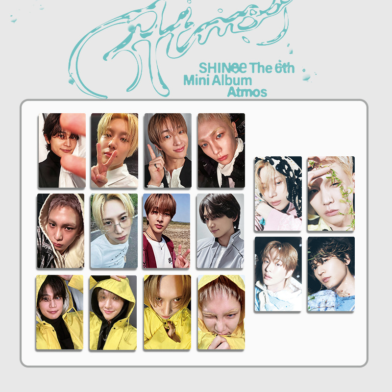 Photography Portfolio - 4Pcs/Set Idol SHINEE New Album Atmos