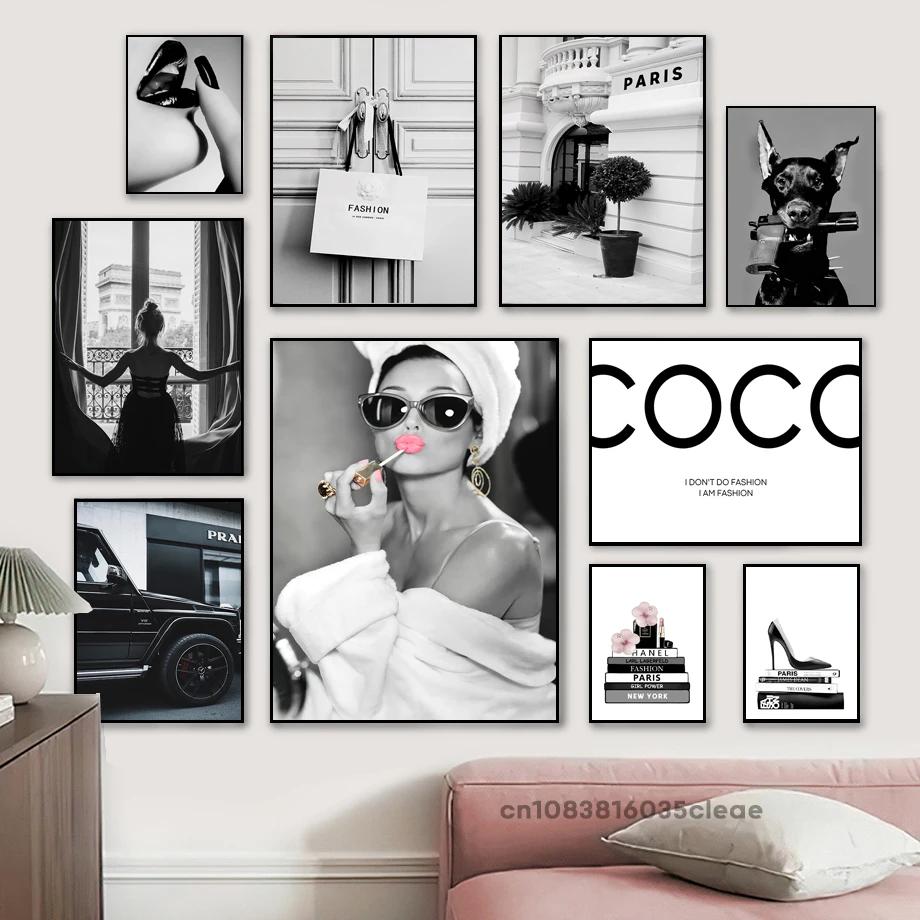 Photography Trend - Fashion Luxury Car Canvas Art Coco