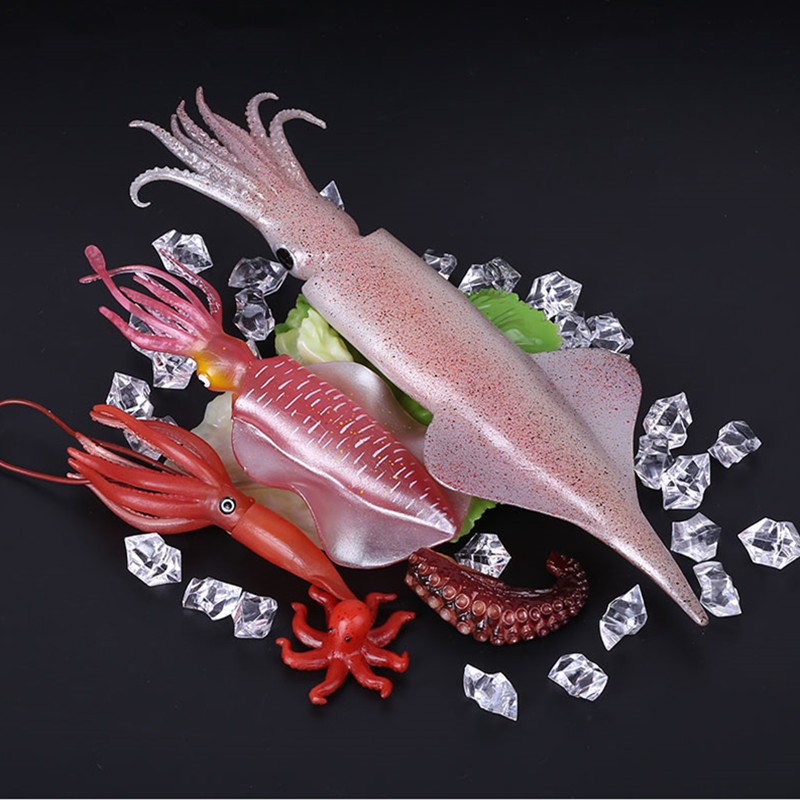 Photography Of Food - Simulation Squid Model Kitchen Photography Fake