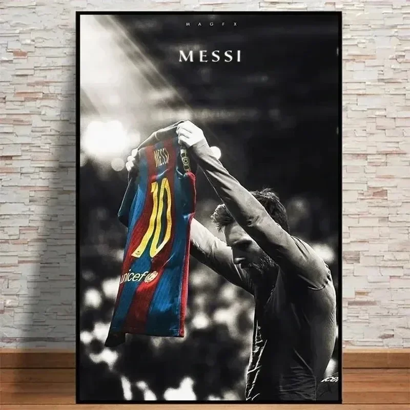 Photography Art - Lionel Messi Football Star Classic Vintage