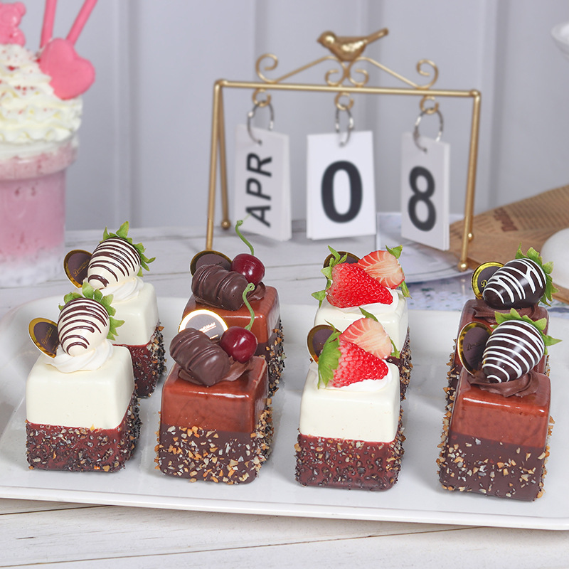 Photography Of Food - 1PC Artificial Fruit Cake Biscuit Fake