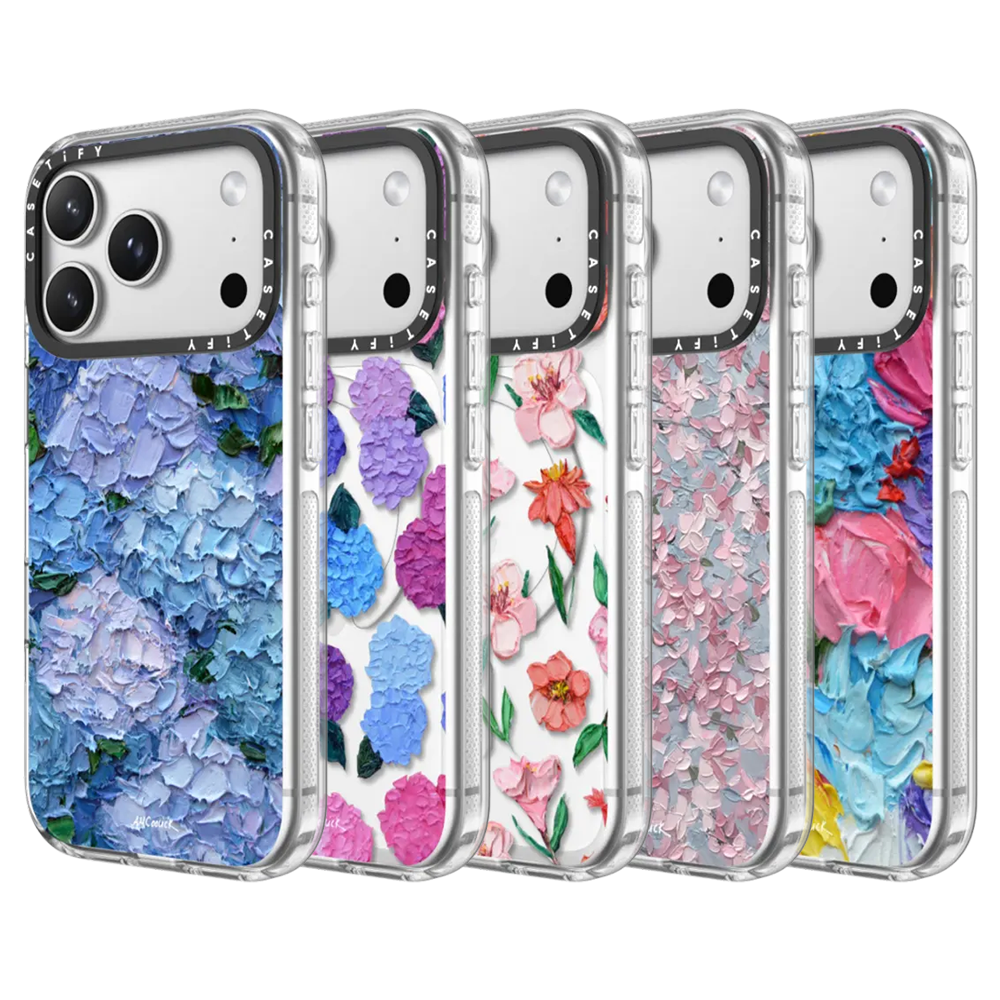 Photography Art - CASETiFY Oil Painting Flower Series Magnetic