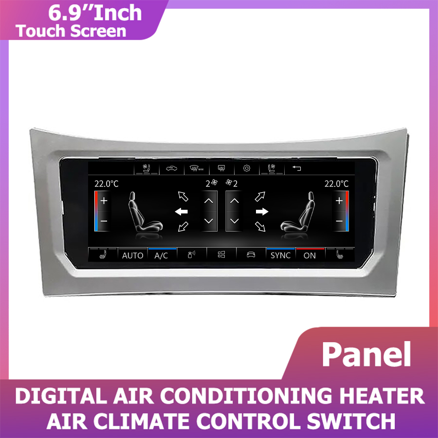 Photography Digital - Touch Screen Air Conditioning Digital A/C