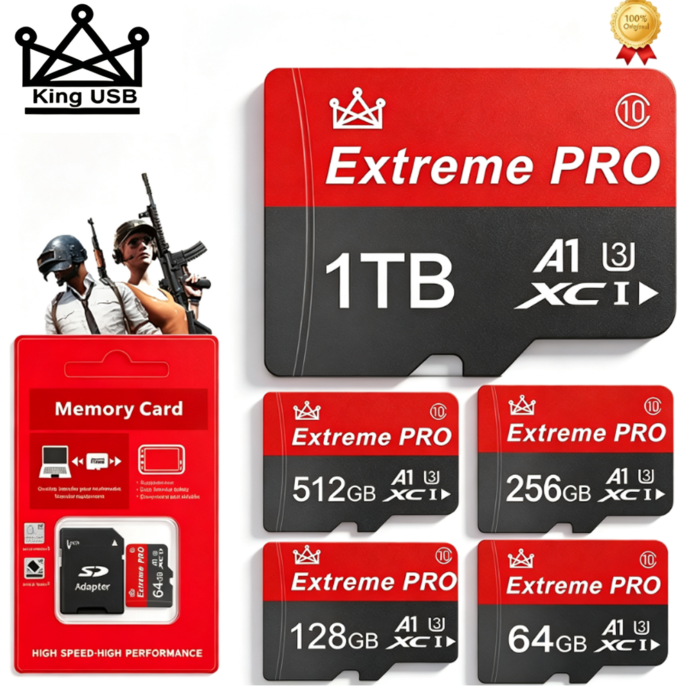 Memory Card Case - SD Card Memory Micro TF 128GB