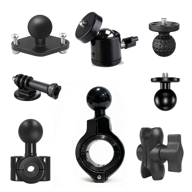Fluid Head Tripod - Ball Head Adapter Mount Base 1/4