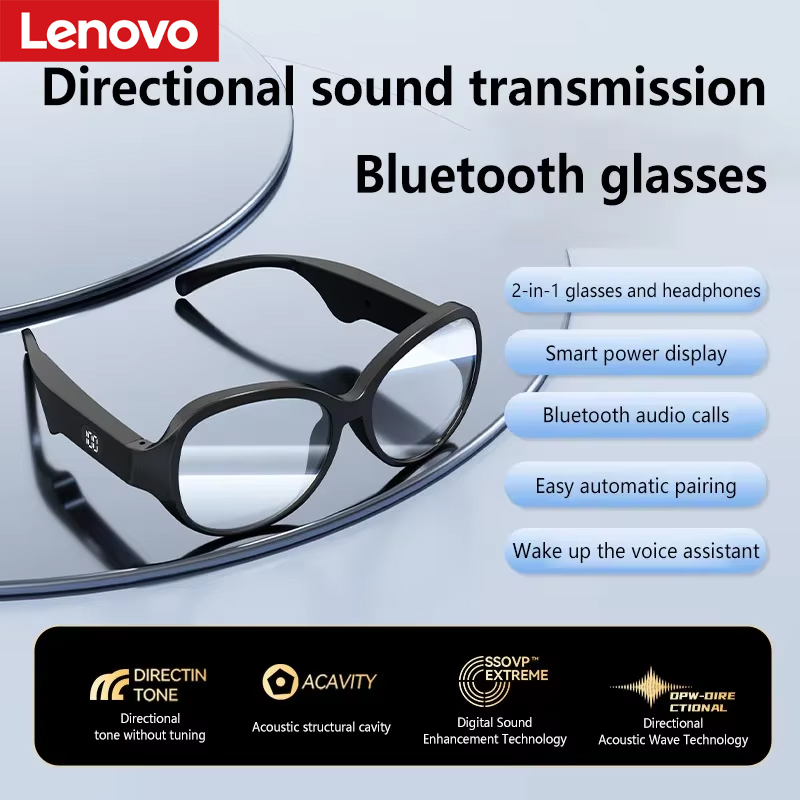 Photography Digital - Lenovo Smart Bluetooth Glasses Bluetooth 5.4
