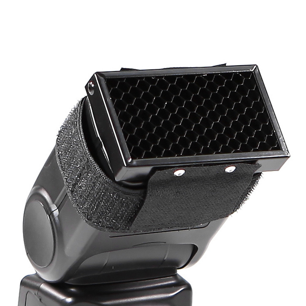 Speedlite Flash External - Universal Honeycomb Grid For External Camera