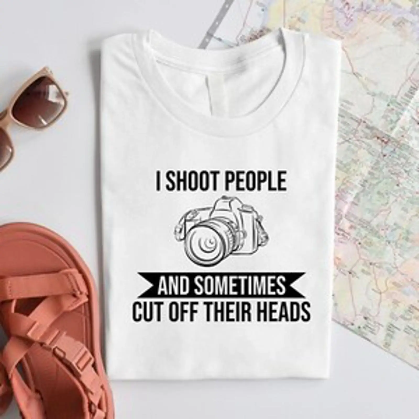 Fotografi Fashion - Fotografie T Shirt Ich fotografiere Menschen