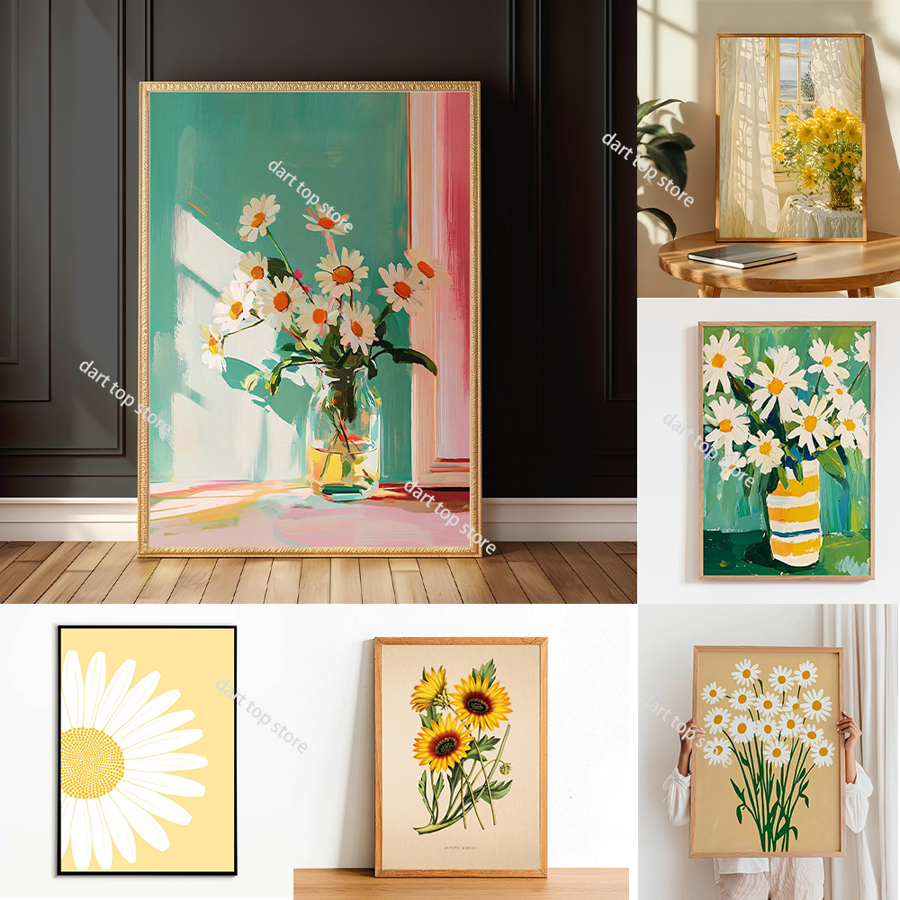 Photography Angle - （2D Tin painting）Bohemian Flower Art Printing