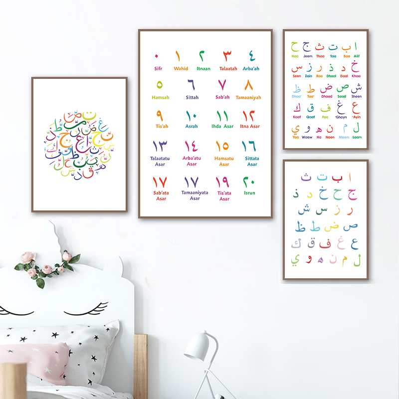 Photography Font - Arabic Islamic Wall Art Canvas Painting