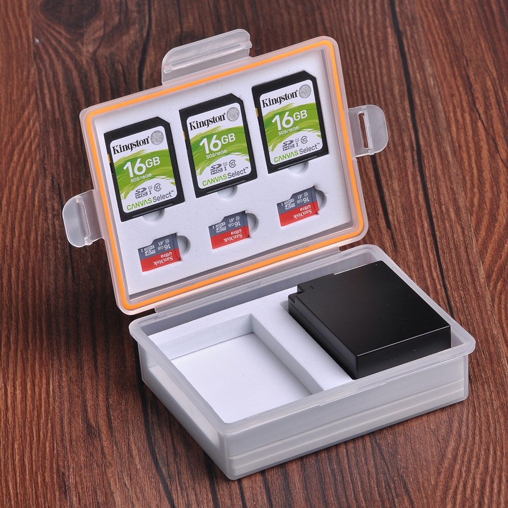 Camera Battery Storage Box SD  - Memory Card Case ulasan dan harga