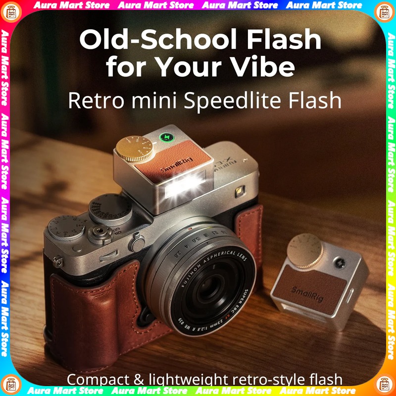 Smallrig RS-R20 Retro Mini Spe - Speedlite Flash External ulasan dan harga