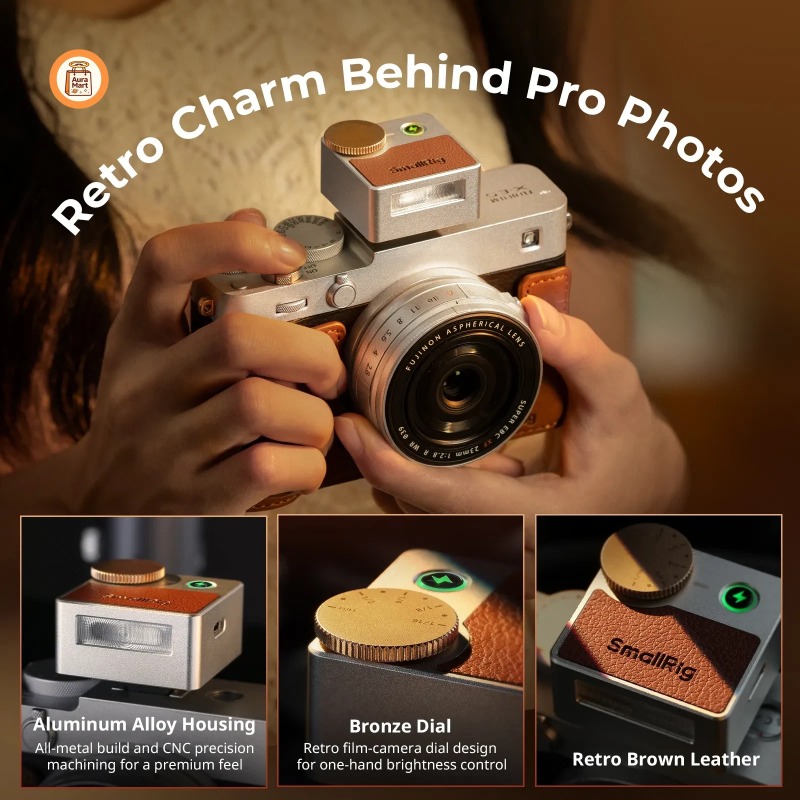 Smallrig RS-R20 Retro Mini Spe - Speedlite Flash External ulasan dan harga