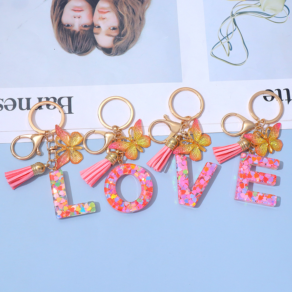 Fashion A-Z Letters Acrylic Ke - Photography Font ulasan dan harga
