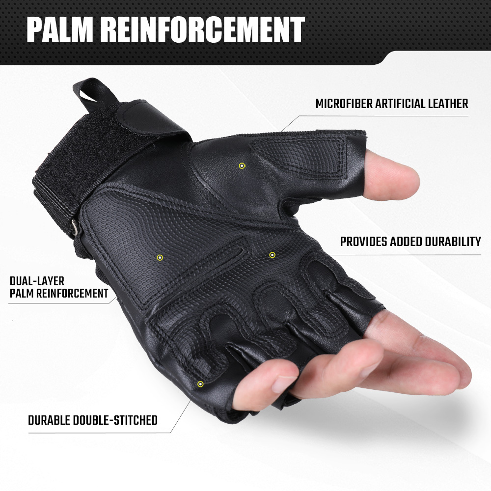 Men Cycling Gloves Half Finger - Photography Training ulasan dan harga