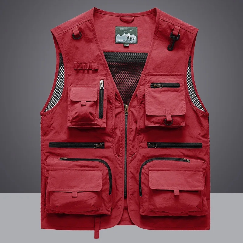 Multipocket Quick Dry Mesh Fis - Photography Jacket ulasan dan harga