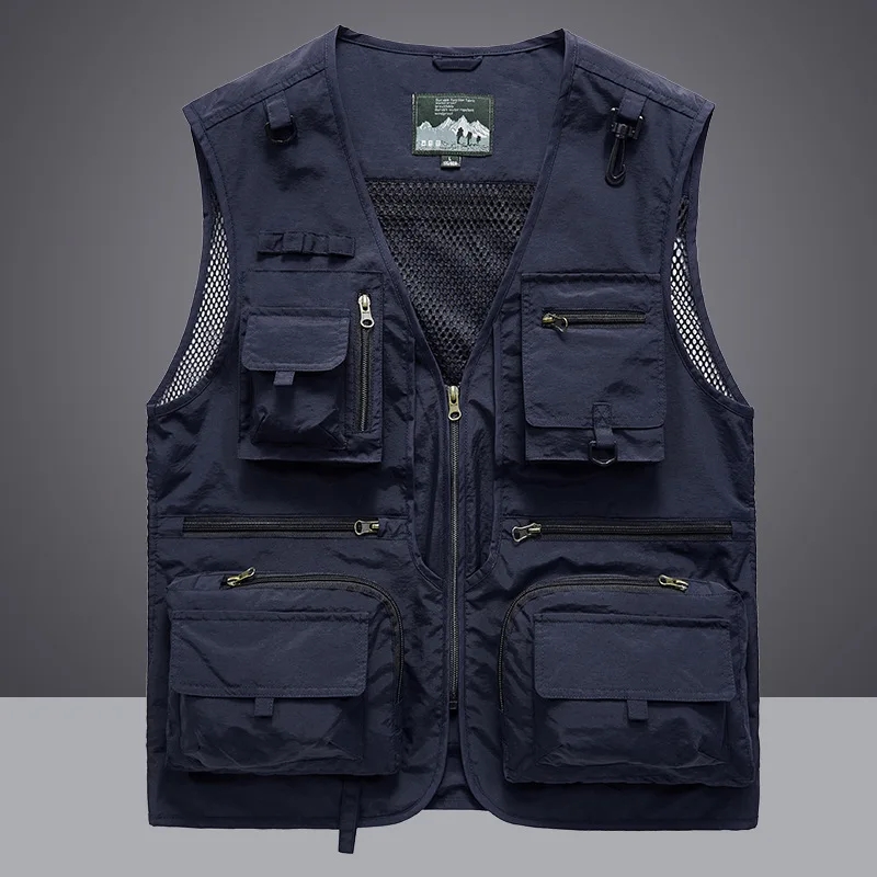 Multipocket Quick Dry Mesh Fis - Photography Jacket ulasan dan harga