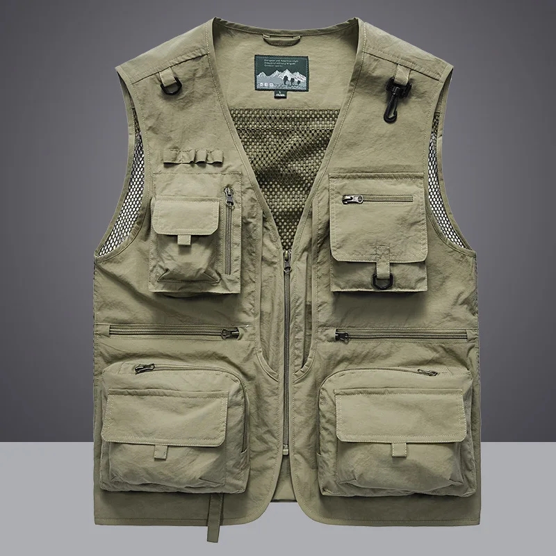 Multipocket Quick Dry Mesh Fis - Photography Jacket ulasan dan harga