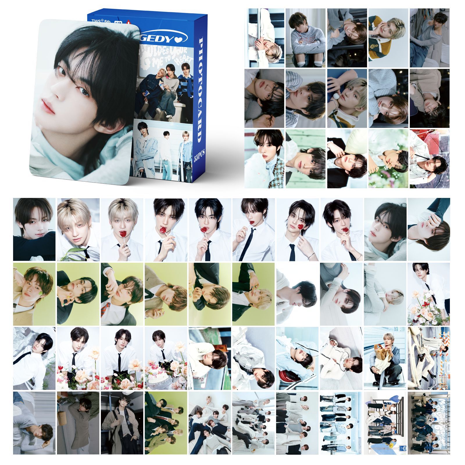 55pcs TWS New Album NO TRAGEDY - Photography Portfolio ulasan dan harga