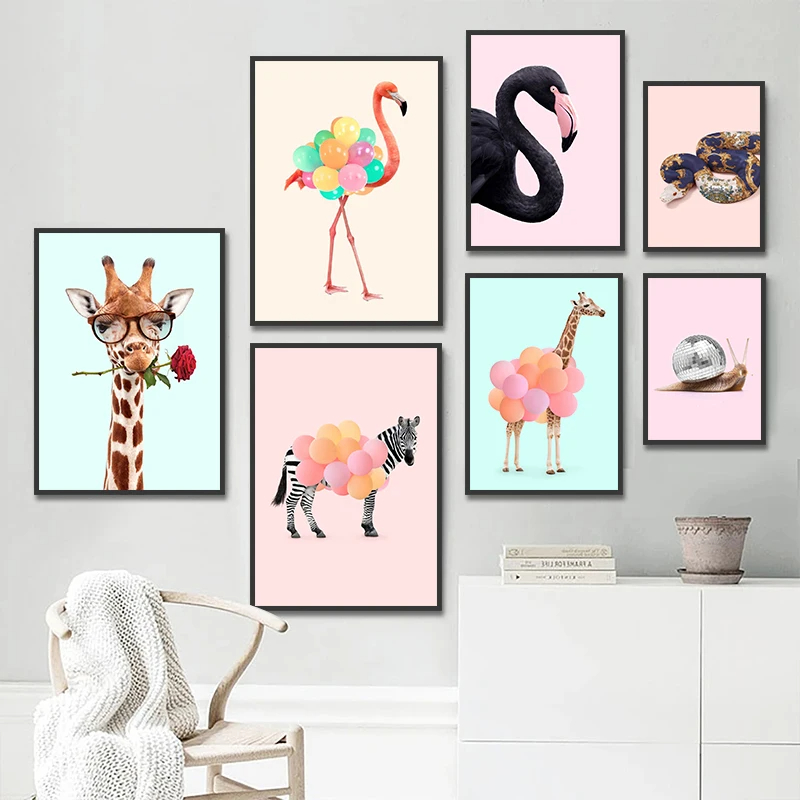 Funny Fashion Giraffe Zebra Fl - Photography Trend ulasan dan harga