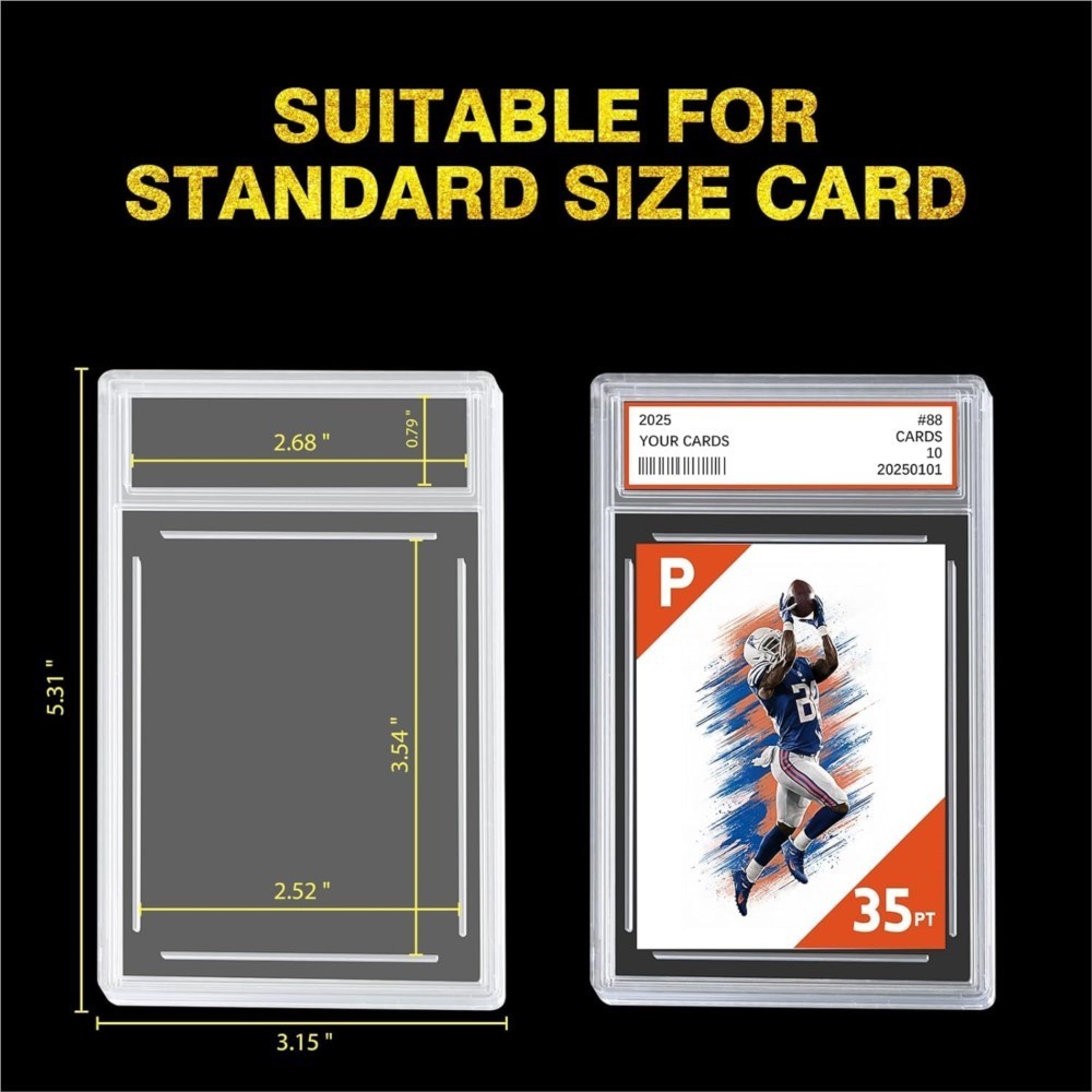 Graded Card Slab Acrylic Card  - Memory Card Case ulasan dan harga
