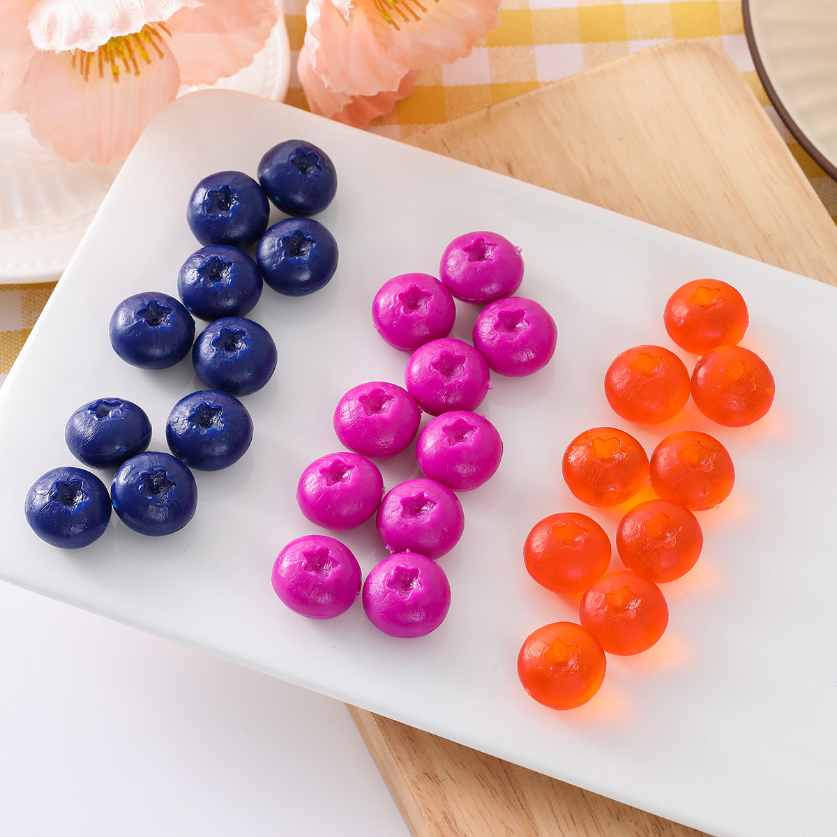 Silicone Simulated Blueberries - Photography Of Food ulasan dan harga