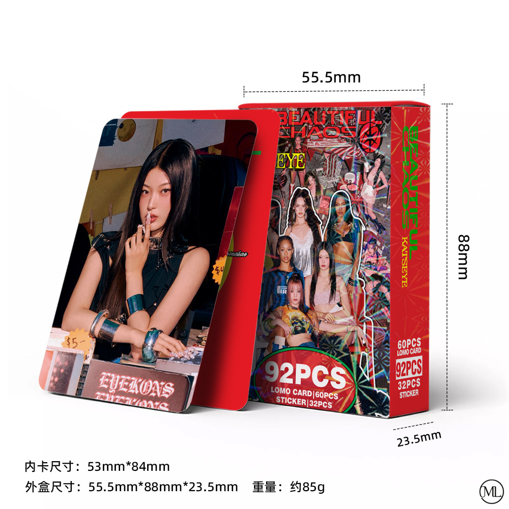 92Pcs/Set Kpop Idol KATSEYE Ne - Photography Portfolio ulasan dan harga