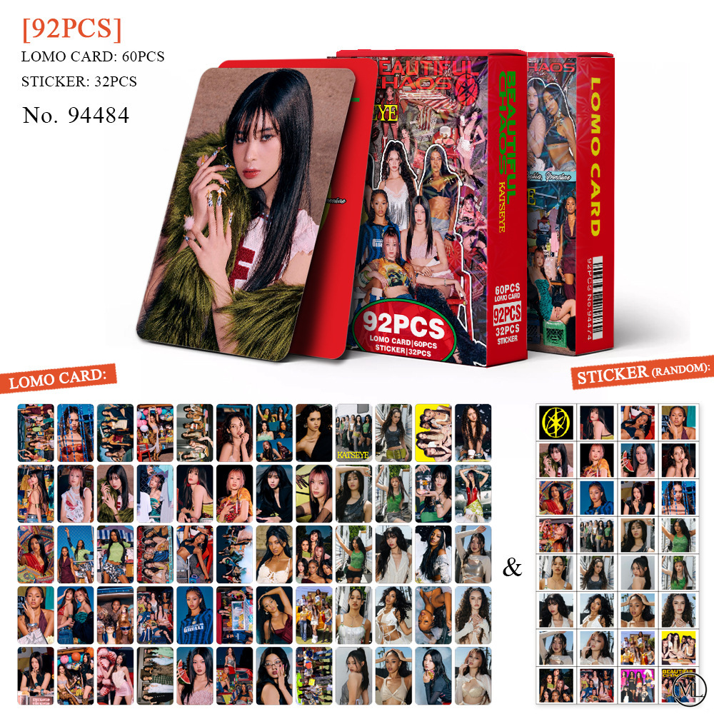 92Pcs/Set Kpop Idol KATSEYE Ne - Photography Portfolio ulasan dan harga